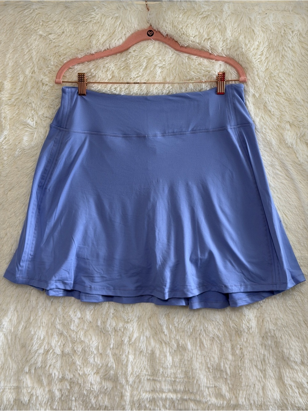Rae Mode Womens Tennis Skort Size 2XL Blue Pickleball Stretchy Athletic Sporty